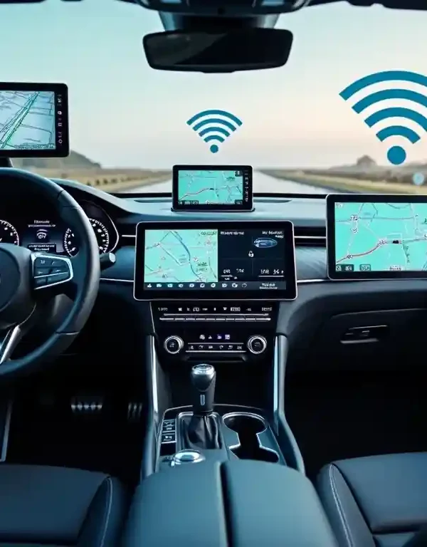 Écrans Connectés dans l&rsquo;Automobile : Comment la Technologie Redéfinit l&rsquo;Interaction Homme-Machine