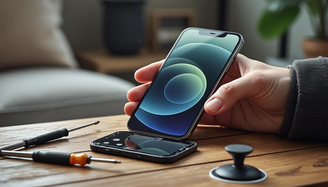 Calibrer ecran iphone pour corriger les dysfonctionnements